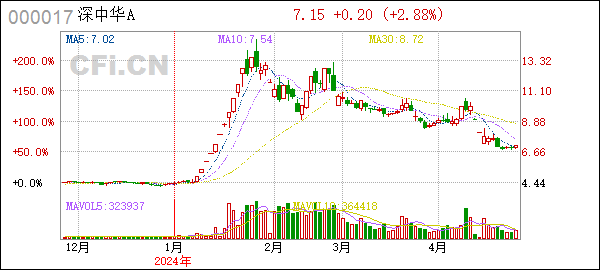 [一季报]深中华A(000017):2024年一季度报告