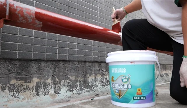 旧改大潮惊现“焕新黑科技”！科顺水性多功能防护磁漆，开启环保涂装新体验